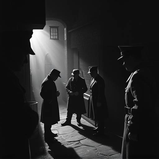 Image depicting members of the Dutch resistance movement.